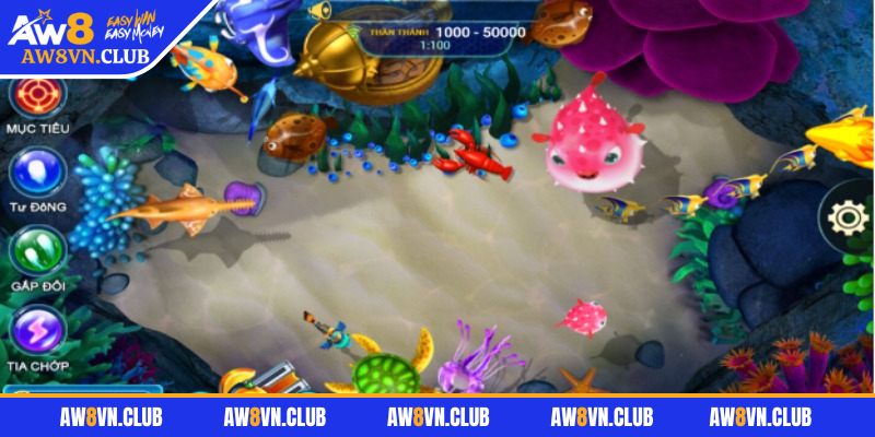 Fishing War AW8 - Khuấy Đảo Thế Giới Bắn Cá Siêu Hấp Dẫn 1 Tóm lược về tựa game Fishing War AW8