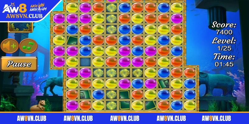 Treasure Of Atlantis AW8 - Tham Gia Giải Trí Không Giới Hạn 2 Trải nghiệm vòng quay cực phong phú